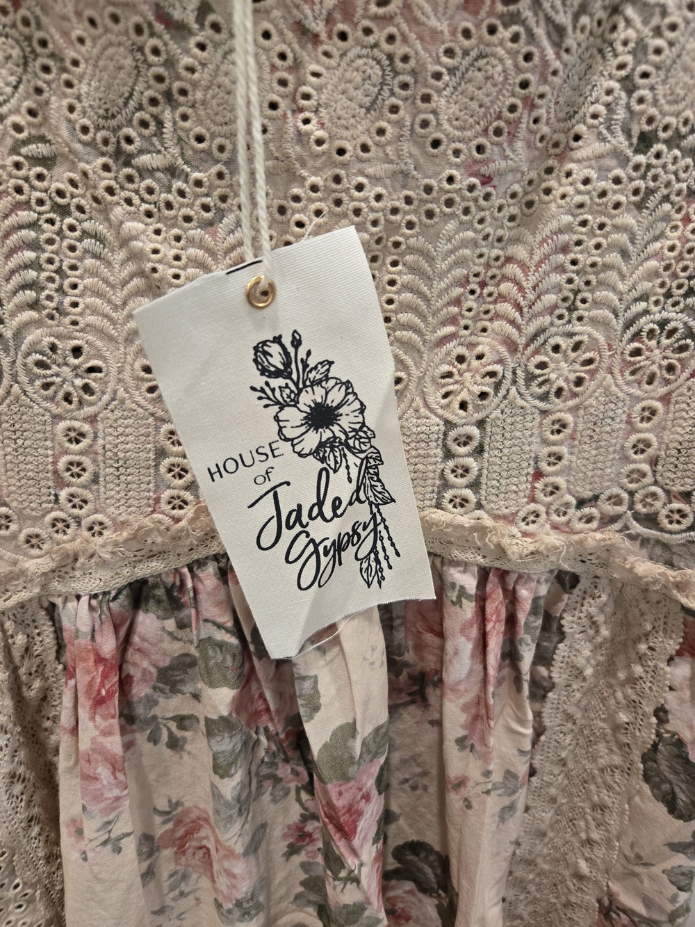 🔥Brand New Heirloom Garden Dress By House Of Jaded Gypsy - Picture 4 of 4